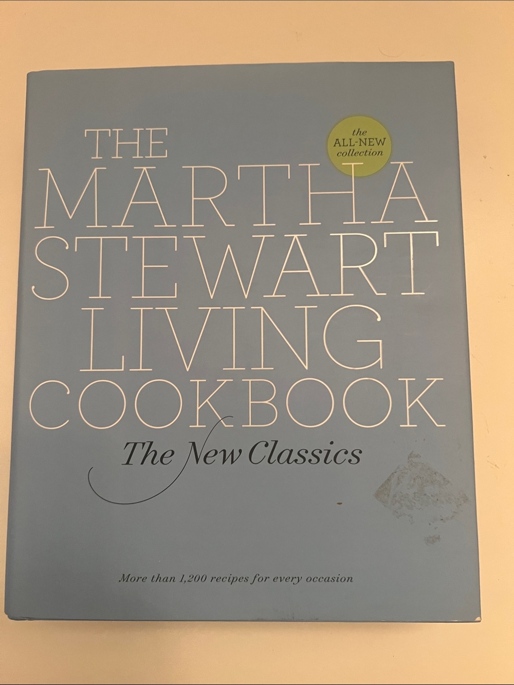 Martha Stewart Light Blue Cookbook – The New Classics